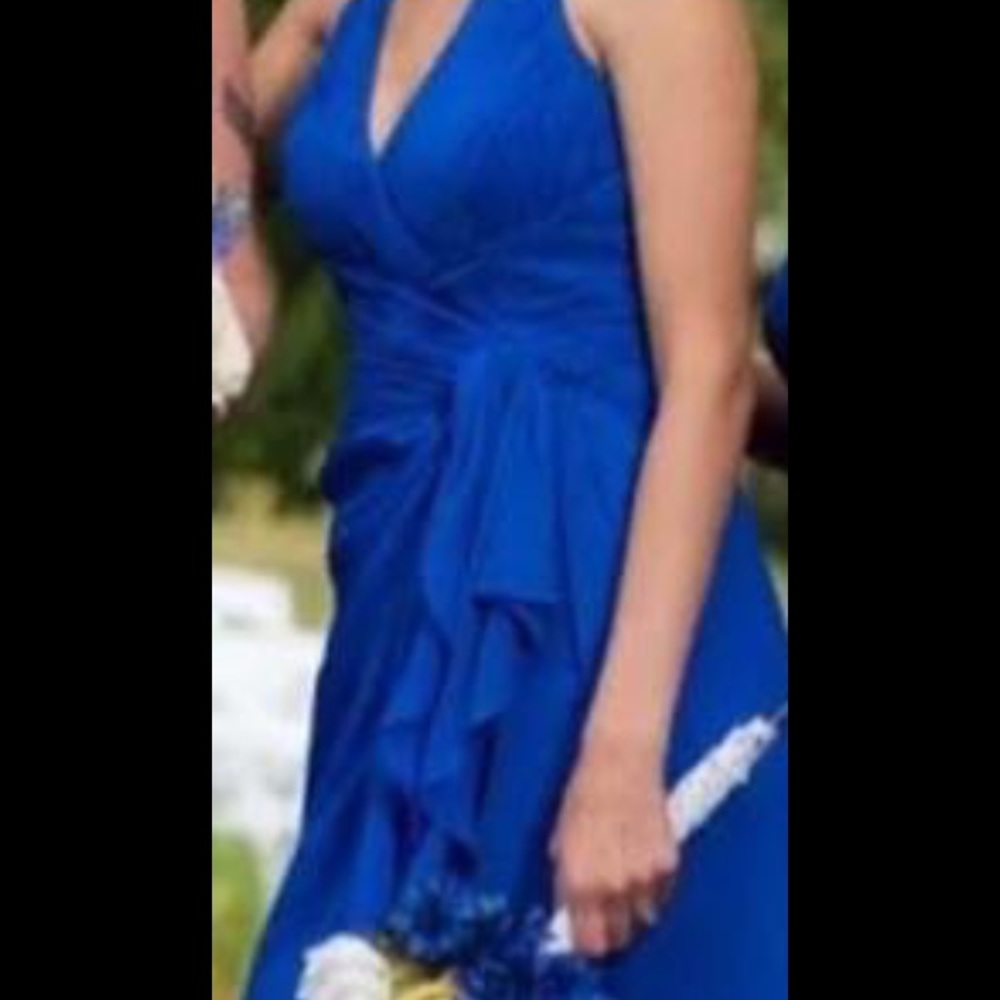 David’s Bridal Horizon Blue Dress size 4